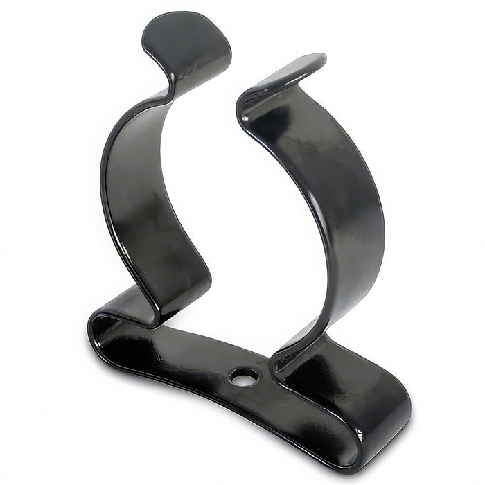 Tool Clips/Terry Clip Closed Type Poly Coated Black