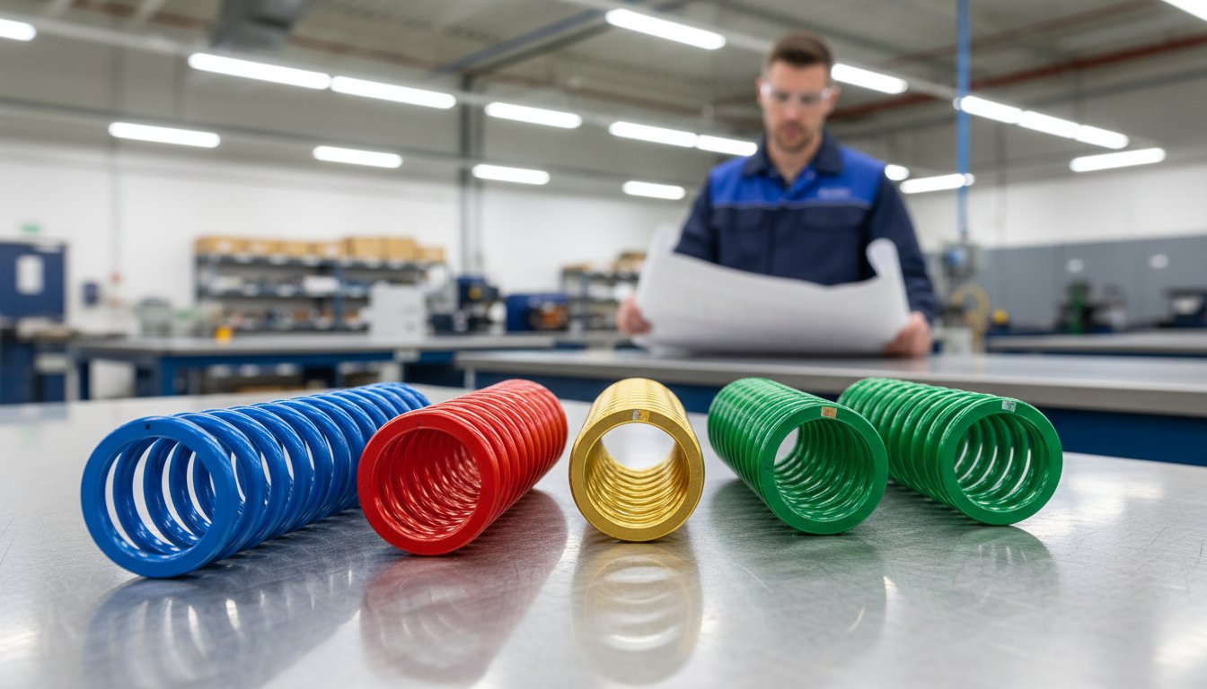 Die Springs: The Engineer's Buying Guide to High-Load Industrial Springs