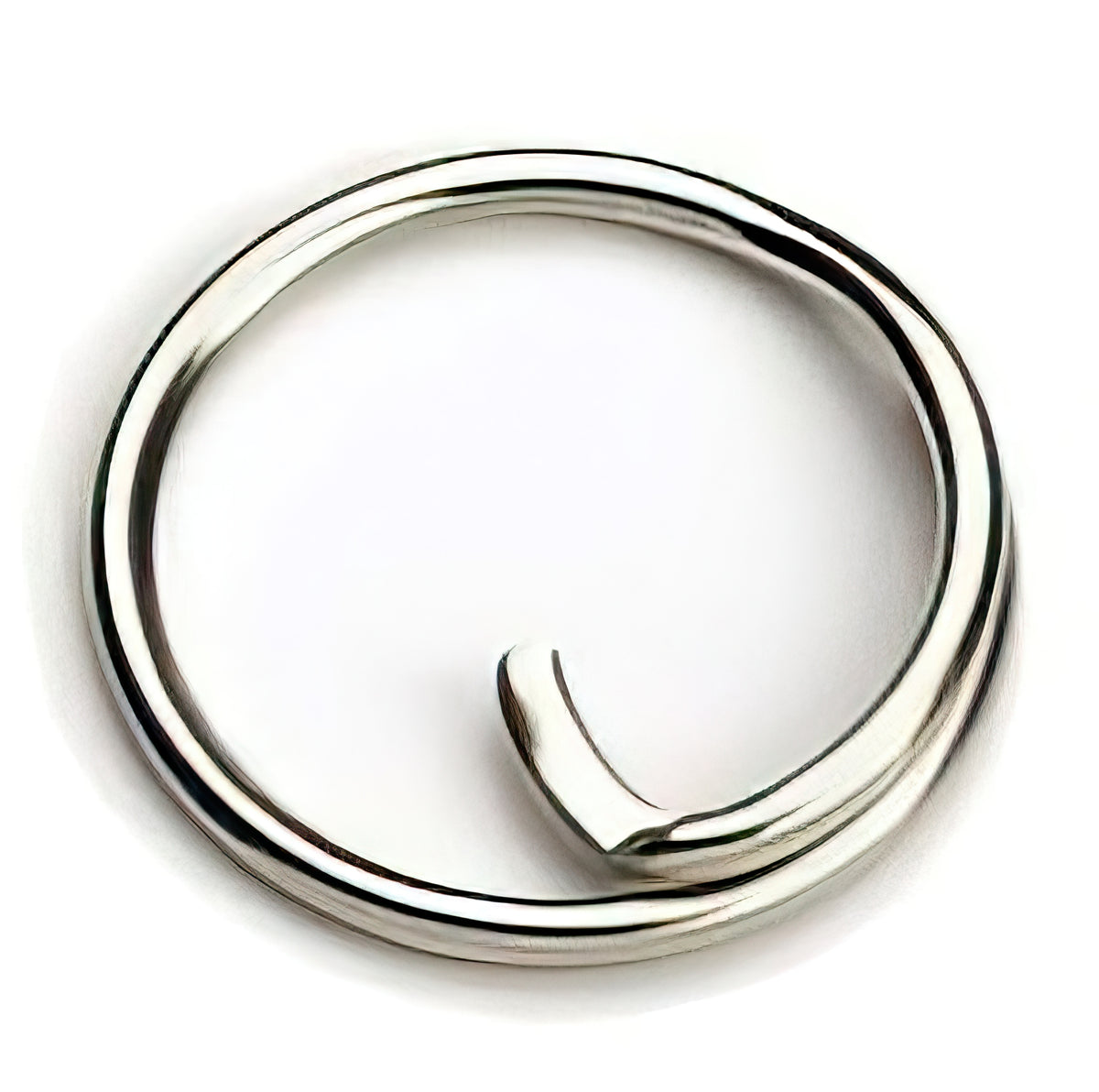 Spring Style Split Ring G-Ring 28mm Split Rings / Key Rings Nickel Plated — SpringXpert