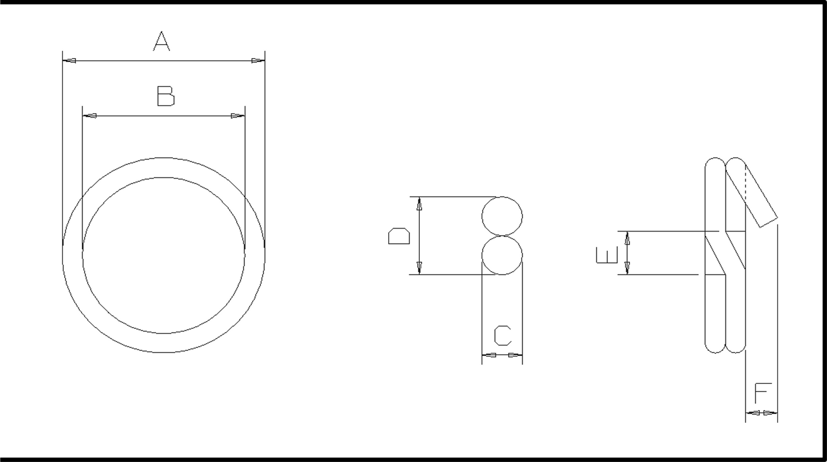 Split Ring/Key Ring Round Wire Nickel Plated — SpringXpert